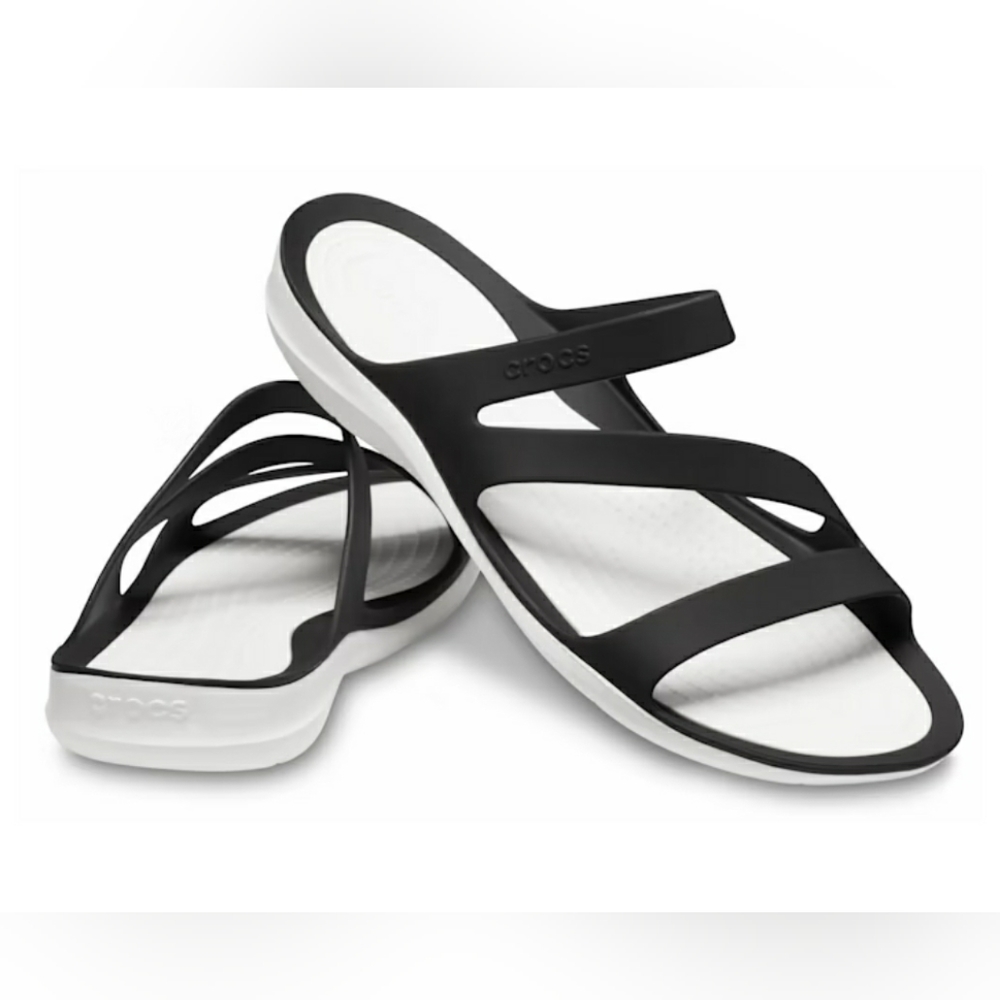Croc Swiftwater Sandals Women's Black/White